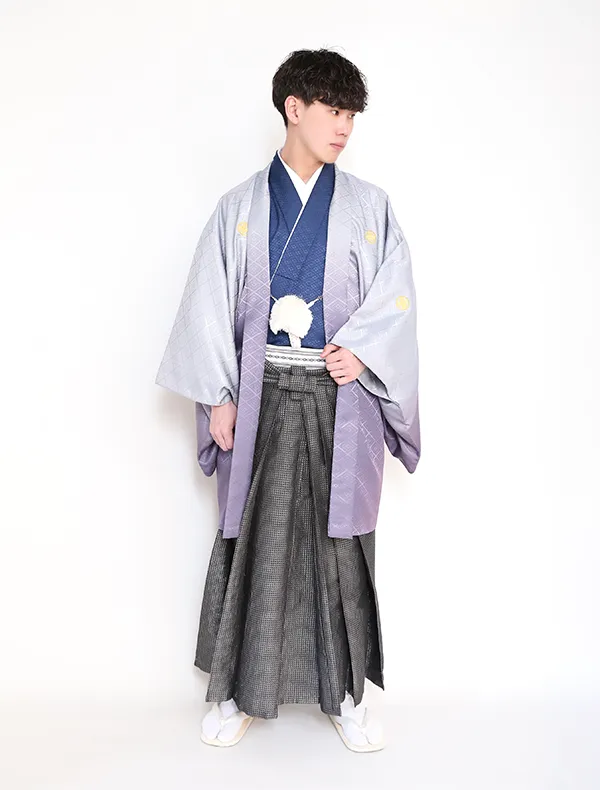 札幌中央店：紺×グレー