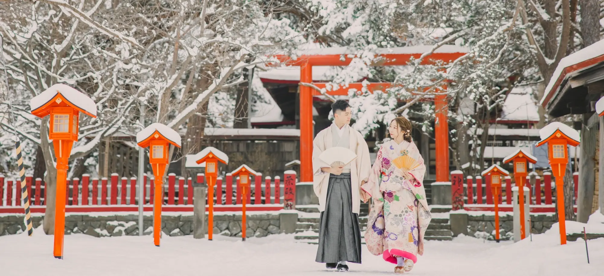 札幌伏見稲荷神社 冬(1)
