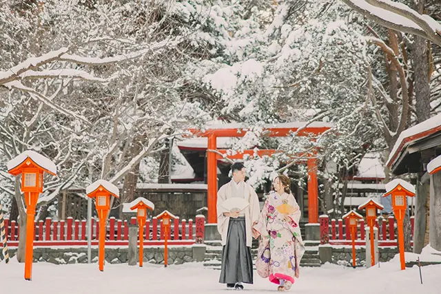 札幌伏見稲荷神社 冬(1)