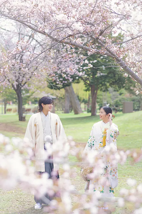 中島公園桜ロケ(3)