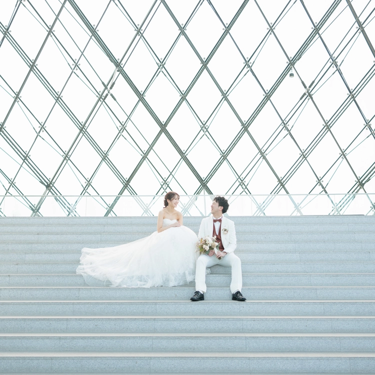 札幌のフォトウェディング 写真工房ぱれっとで撮影