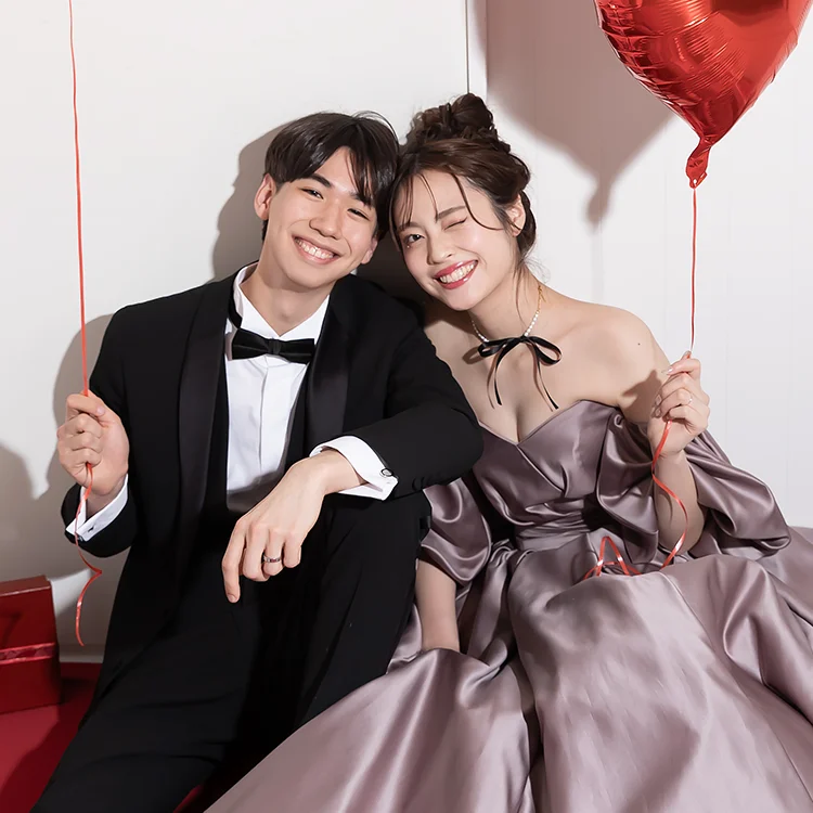 札幌のフォトウェディング 写真工房ぱれっとで撮影