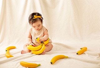 バナナ×赤ちゃん
