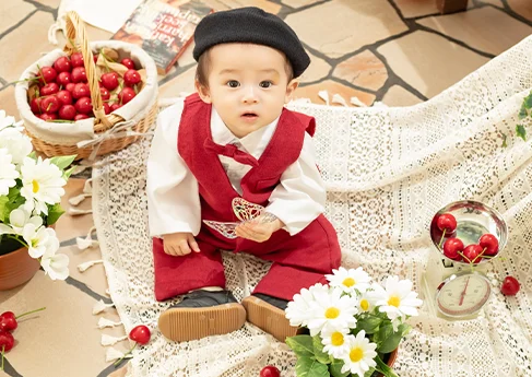 百日写真 Cherry Baby