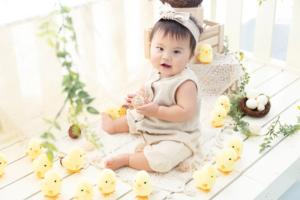 ひよこいっぱい(おにわver.)(2)