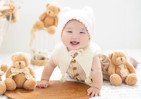 百日写真 くまさんいっぱい (ミルクティーver)