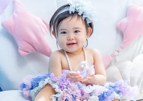 百日写真 Mermaid Baby