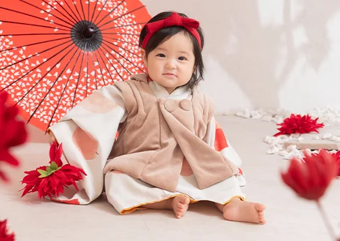 百日写真 TSUKIHANA Baby 赤木