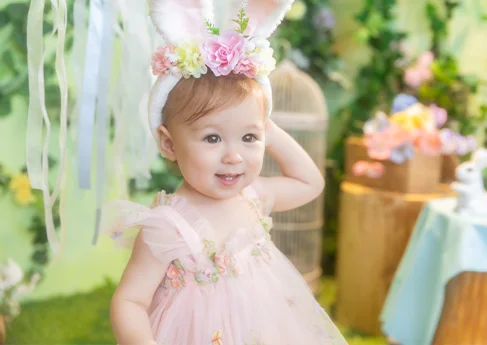 百日写真 Easter Rabbit(Girl)