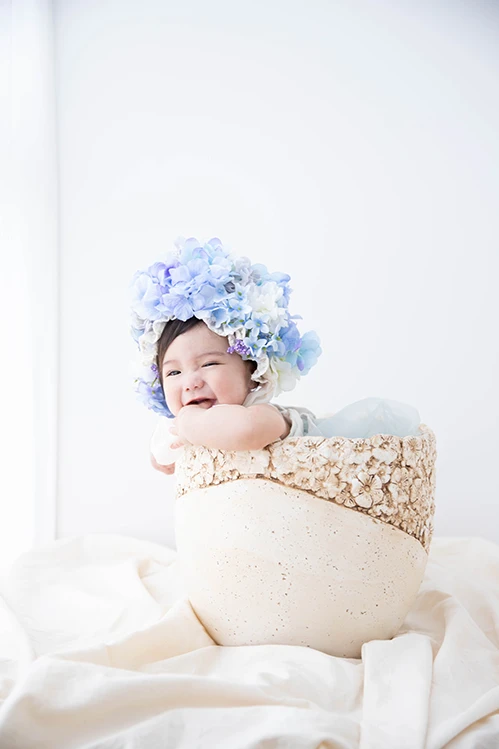 フラワーポット(アジサイ)(4)