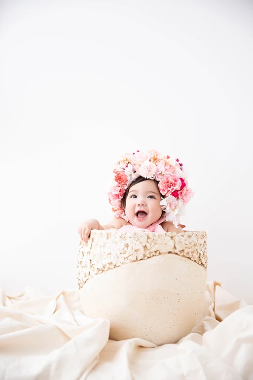 フラワーポット(ローズ)(4)