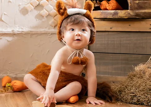 百日写真 ポニーのあさごはん