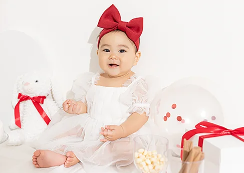 百日写真 世界一かわいいバースデー