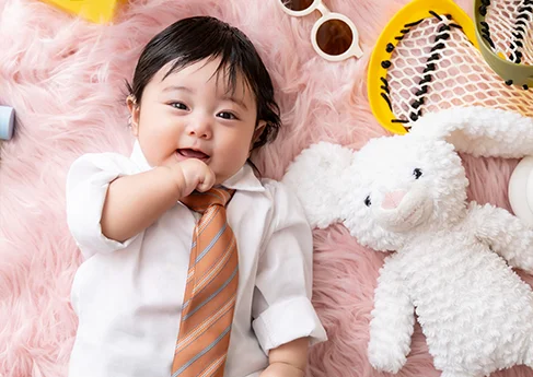 百日写真 dopamine decor baby