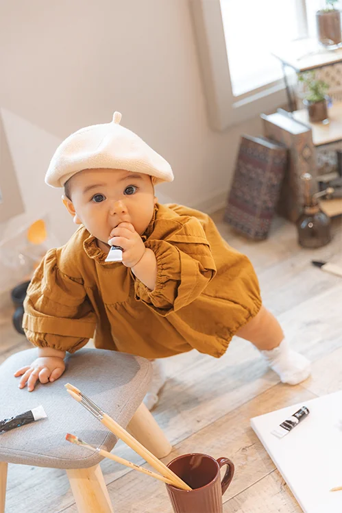 小さな芸術家のひとやすみ(3)