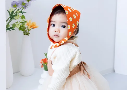 百日写真 Little Pure Baby