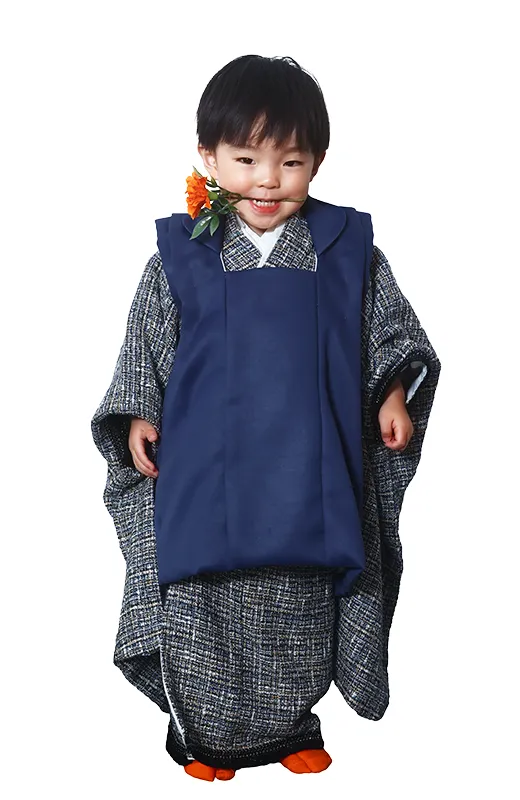写真工房ぱれっと旭川店の七五三衣装3歳男の子和装(13)