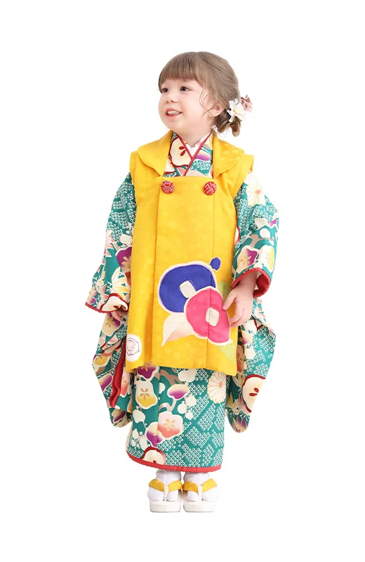 写真工房ぱれっとサッポロファクトリー店の七五三衣装3歳女の子和装(2)