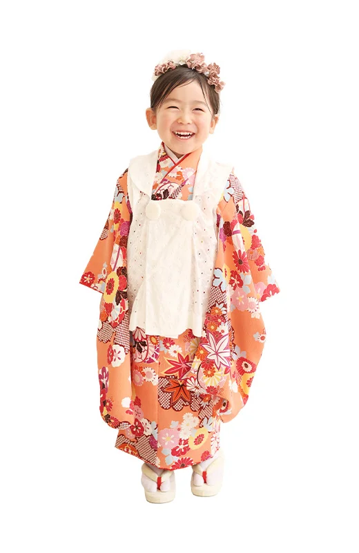 写真工房ぱれっとサッポロファクトリー店の七五三衣装3歳女の子和装(5)