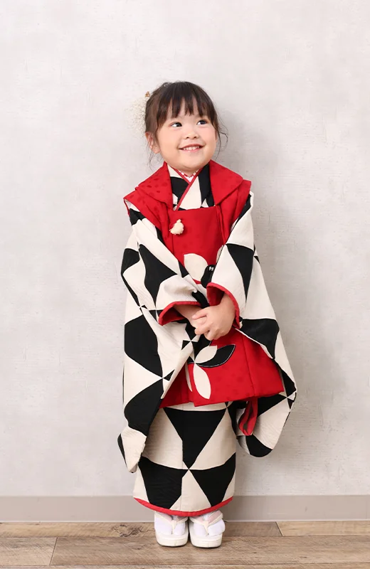 写真工房ぱれっとサッポロファクトリー店の七五三衣装3歳女の子和装(09)