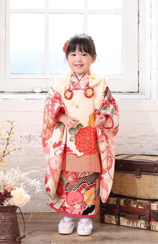 写真工房ぱれっとサッポロファクトリー店の七五三衣装3歳女の子和装(11)