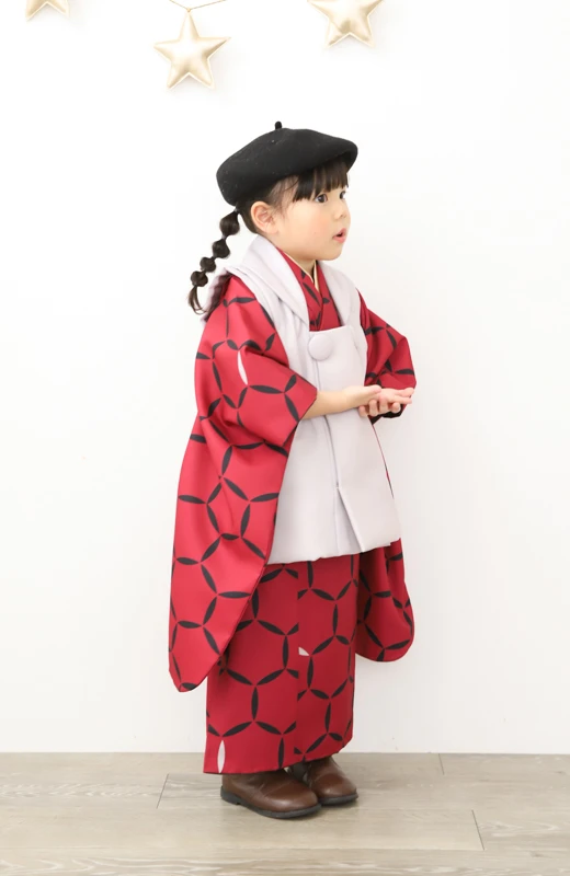 写真工房ぱれっと札幌西店の七五三衣装3歳女の子和装(10)