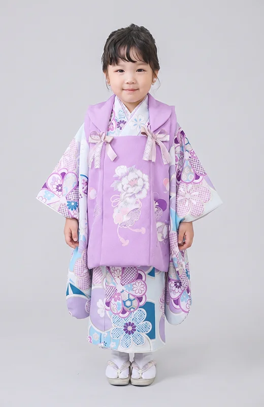 写真工房ぱれっと札幌西店の七五三衣装3歳女の子和装(20)