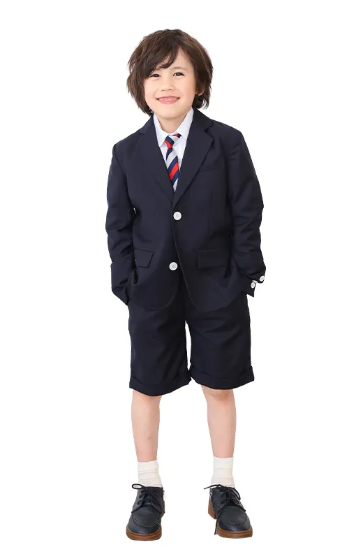 写真工房ぱれっと札幌西店の七五三衣装5歳男の子タキシード(14)