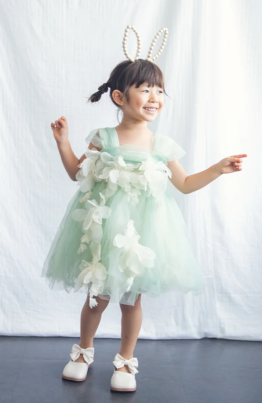 写真工房ぱれっと札幌西店の七五三3歳女の子ドレス(3)