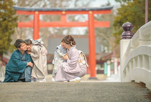 和装家族ロケ(6)