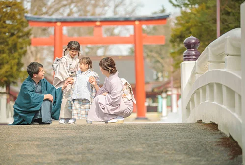 和装家族ロケ(7)