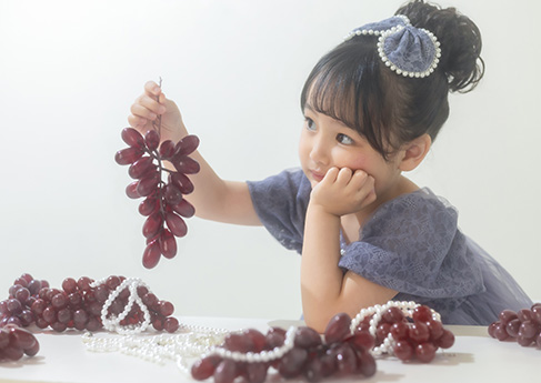七五三写真 Grape Princess