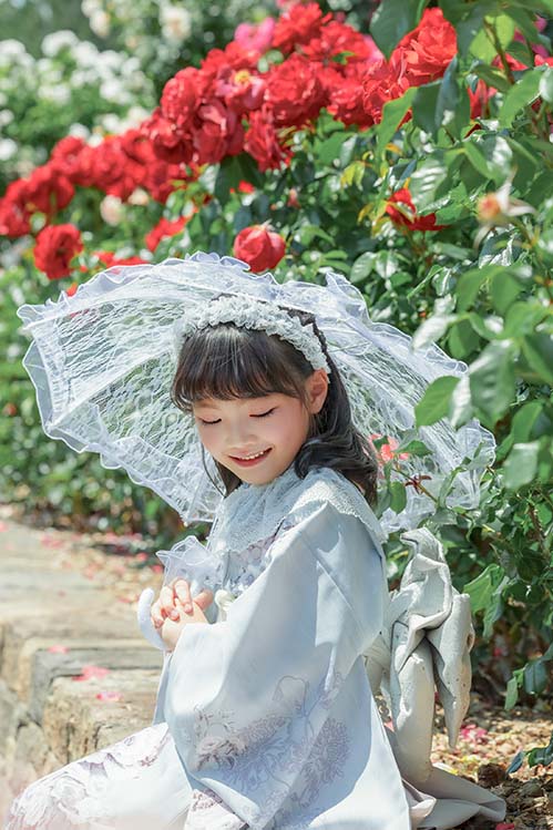 大通公園バラ園ロケ(4)