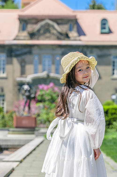 大通公園洋装ロケ(3)