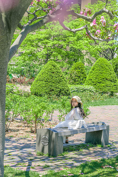 大通公園洋装ロケ(4)
