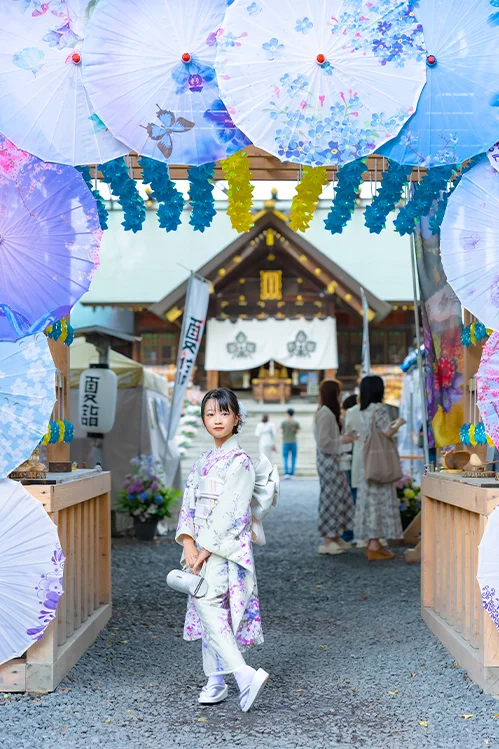 諏訪神社ロケ(4)