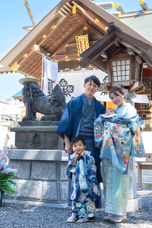 諏訪神社ファミリーロケ(4)