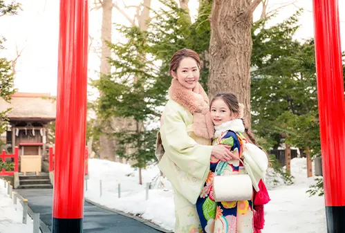 亀田八幡宮ロケ撮影(3)