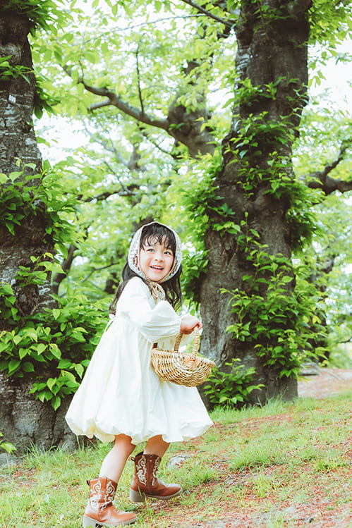 森のひだまりと小さな旅人(4)