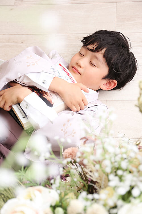 WHITE BRICK&DRIED FLOWER(4)