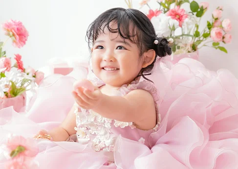 七五三写真 HappyPinkPrincess