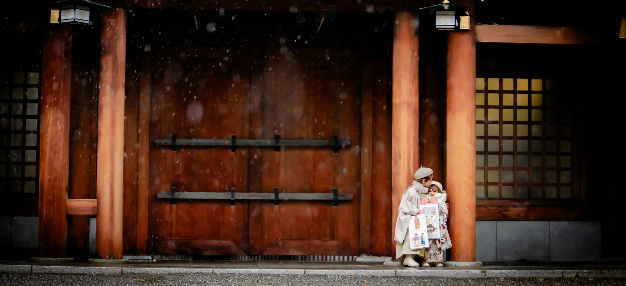 北海道神宮冬ロケ(1)