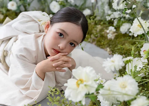 七五三写真 木陰 (こかげ)