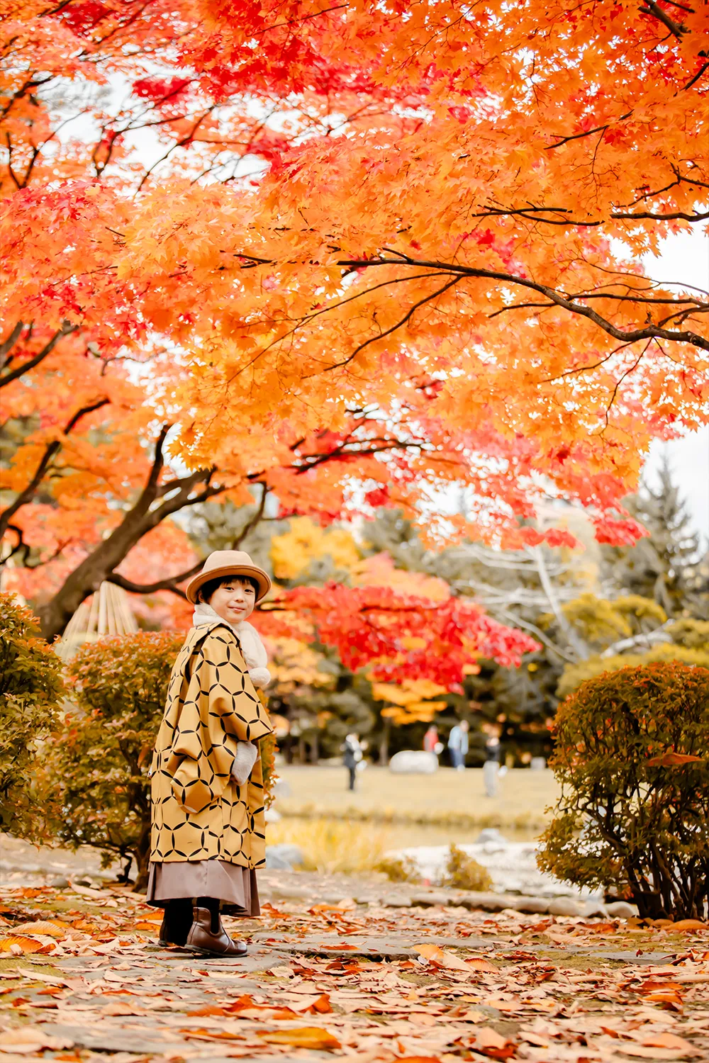 中島公園紅葉ロケ(5)