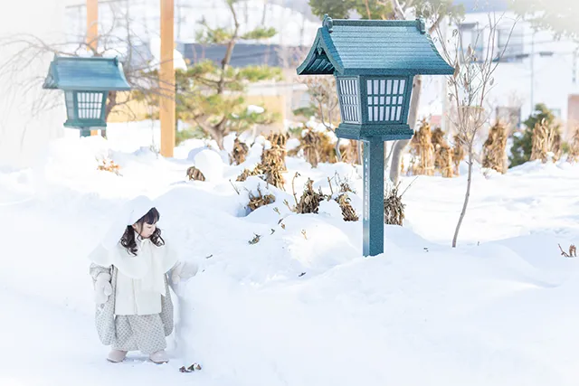 西野神社冬ロケーション(1)