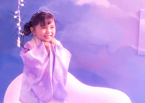 七五三写真 Connecting to tomorrow(girl)