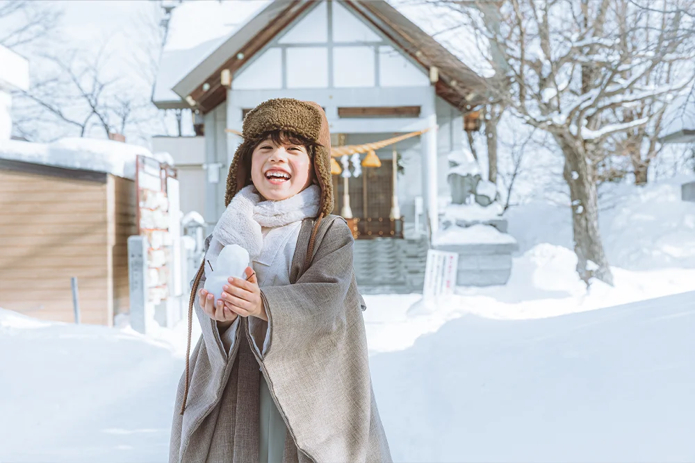 西岡八幡宮 冬ロケ(2)