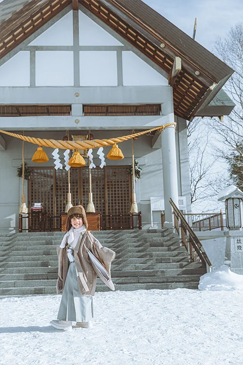 西岡八幡宮 冬ロケ(3)