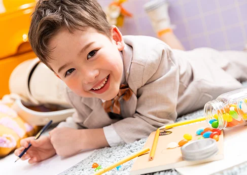 入学･入園写真 Dopamine decor