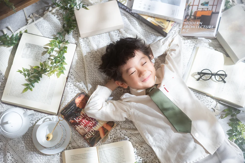 Garden reading time(2)